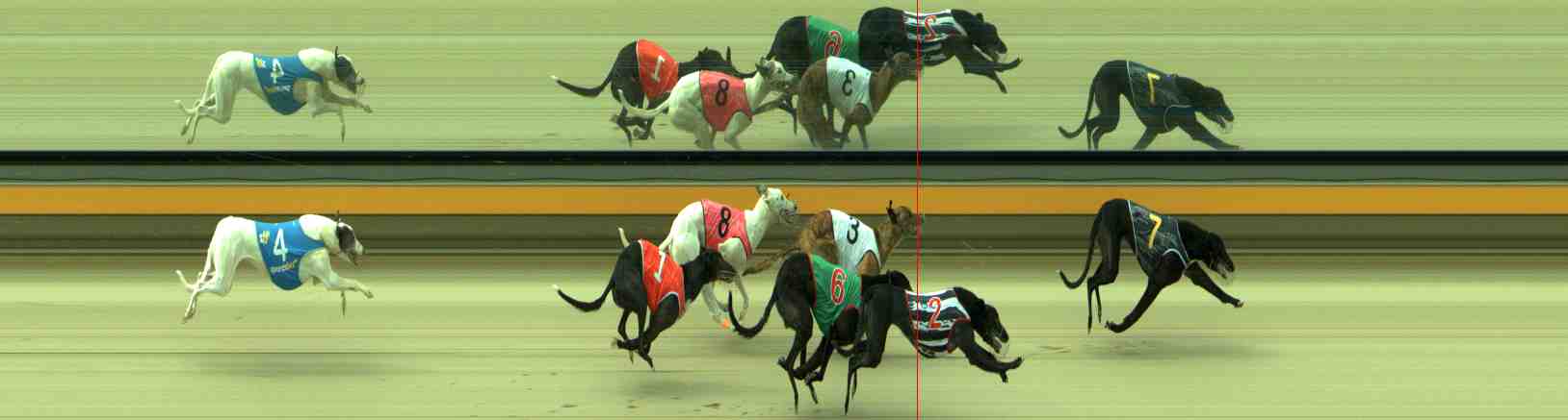 Race result finish photo